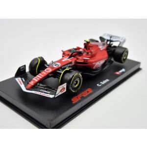 Ferrari SF-23 Team Scuderia F1 #55 (2023) - Las Vegas - Carlos Sainz - PILÓTÁVAL -  Bburago - 1:43 129374014 - Bburago