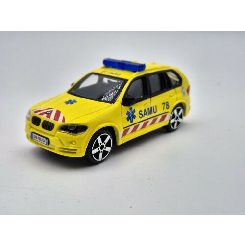 Bburago BMW X5 Mentőautó Modell 1:43 Méretarányú Fém autó 