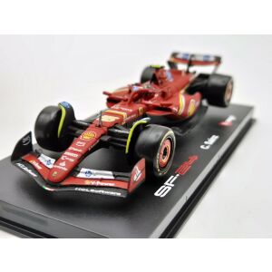 Ferrari SF-24 Team Scuderia F1 #55 (2024) - Imola - Carlos Sainz - PILÓTÁVAL -  Bburago - 1:43 129374742 - Bburago