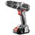 Graphite 58G020 18V cordless brushless hammer drill driver angled view.