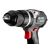 Close-up of Graphite 18V cordless hammer drill driver chuck.