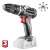Graphite Energy+ 18V cordless drill driver, black and red, with battery, 3 year warranty