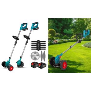 Hayami HA-1024 48V Akkus Kerekes Fűkasza Tartozékokkal - Fűkasza és szegélynyíró