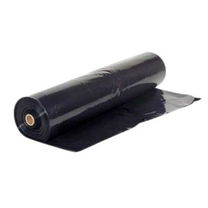 Fekete talajtakaró fólia 100cm x 500m, 15 mikron - Kertészeti fólia