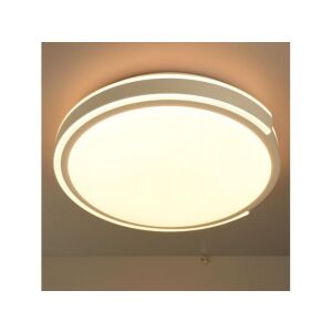 Modee kerek mennyezeti lámpa fehér kerettel, dimmelhető, távirányítóval, CCT - Modee