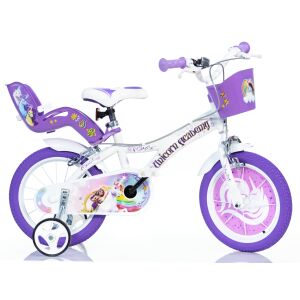 Lány bicikli Dino Bikes Unicorn Academy 16" 2025