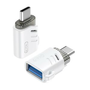 XO NB256B USB-A - USB-C adapter - fehér 128913968 - Kábel & Tartozék