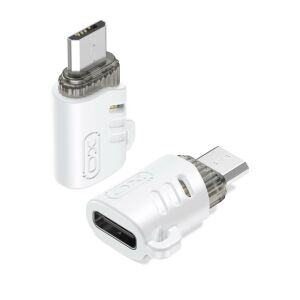XO NB256H USB-C - microUSB adapter - fehér 128916553 - Kábel & Tartozék