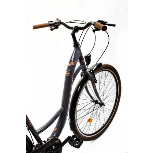 Corelli Glowie 26 könnyűvázas női trekking kerékpár 44 cm Grafit