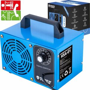 Renew Force HSA-01 ózongenerátor, 60 000 mg/h, 60 perces időzítő, 110W, kék - Levegőkezelés