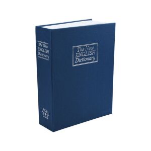 EXTOL CRAFT casetă de bani, tip carte, cu 2 chei, culori variate, oțel vopsit, acoperire plastic/hârtie; 265×205×65mm 128928728 - Seifuri de securitate