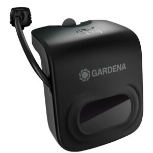 Gardena Anti-Collision Radar for SILENO max Robot Lawn Mower, angled view - Garden