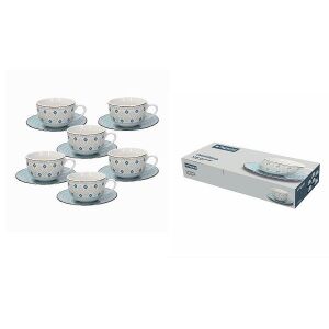 Tognana CASABLANCA METROPOL porcelán teás készlet 22cl 6db 128930362 - Teáskészlet