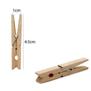 Family csipesz fa 4,5x1cm 48db/csom 128931322 - Ruhacsipesz