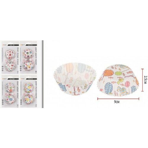 Family muffinpapír "cukorka" 9cm 50db/csom 128932112