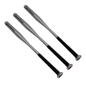 Set trei bate de baseball DEPOX®, Home Run, aluminiu, 80 cm, argintiu 135875980 - Jucarii pentru activitati in aer liber