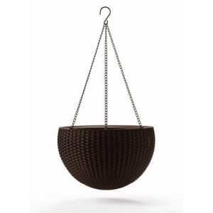 Keter Hanging Sphere függesztett virágtartó, whiskey barna 128933417 - Keter