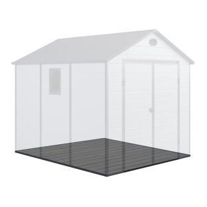 G21 WPC padlóburkolat a Boston 1104 kerti tárolóhoz, ében szín 128933556 - Kültéri burkolat