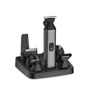 Maestro MR-661, 6in1, 5 W, 800 mAh, Többfunkciós, Fekete, Vezeték nélküli, Borotva és hajvágó készlet 128934490 - Maestro