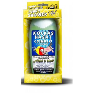Vicces tusfürdő - Kockás hasat csináló, ajándék - Vicces tusfürdő