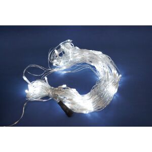 Flippy karácsonyi Fényfüzérs rész, hálós típus, 160 LED, 3 m x 1 m, 8 fényjáték, összekapcsolható, átlátszó vezeték, hideg fehér 136119630 - Karácsony