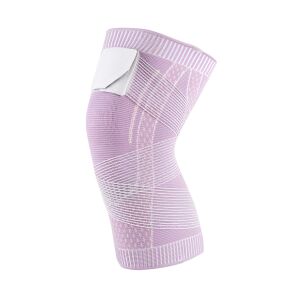 KeepHome Rugalmas Térdtámasz, Rózsaszín, S Méret, Állítható Rugalmas Pántokkal, Légáteresztő Anyag, Kompressziós Szalag - Ízületi rögzítő