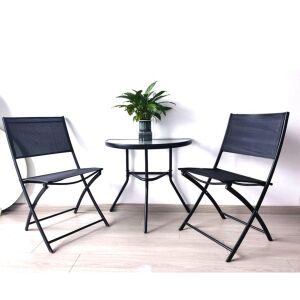 Pepita Mallorca 2 person balcony set #black 128935860