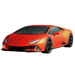 Összeszerelt Ravensburger 3D Puzzle Lamborghini Huracán EVO Arancio - Ravensburger