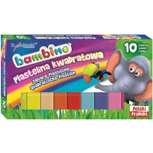 Bambino 10 színű gyurma (002823)