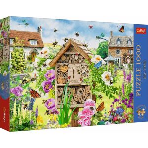 Puzzle Trefl Vidéki Méhes Ház 1000 piese - Casă Rurală cu Albine - Trefl Puzzle