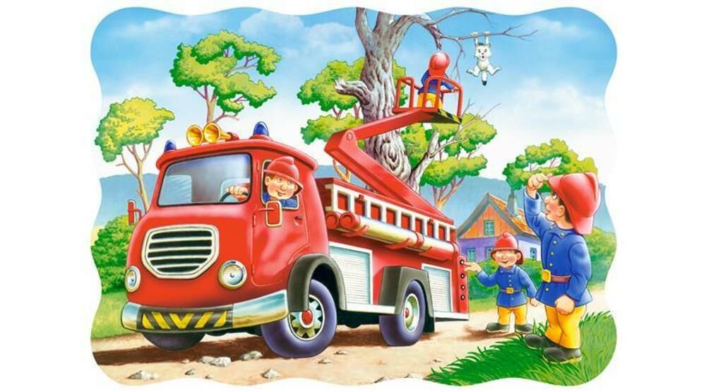 Puzzle 30 Pompieri în acțiune CASTOR