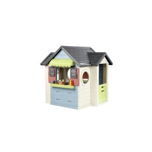 Smoby Chef House játszóház pulttal, játékkonyhával és kiszolgáló ablakkal, tökéletes a szerepjátékhoz - Játszóház