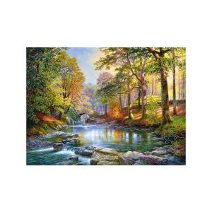 Castorland 3000 darabos kirakós játék, A folyó mentén, C-300532, befejezett kirakós - Castorland Puzzle