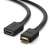 UGREEN HD107 HDMI Verlängerungskabel, Stecker-Buchse, FullHD, 3D, 2m (schwarz)