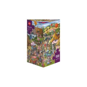 Heye 1500 db-os Triangular puzzle - Country Fair (29994) 128944517 - Heye