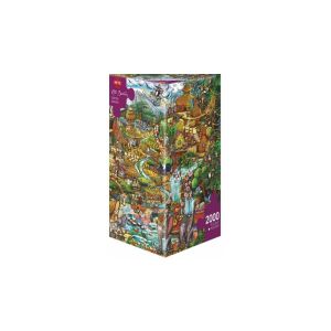 Heye 2000 db-os Triangular puzzle - Egzotikus Szafari (29996) 128944521 - Heye