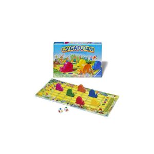 Ravensburger Csigafutam társasjáték, színes csigákkal, dobókockákkal és játéktáblával - Ravensburger