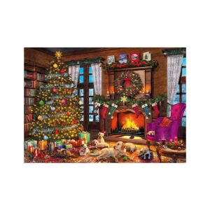 Trefl 1000 Teile Puzzle - Weihnachtsfeier (10745) 128946013 - Tischfußball und Zubehör, Eishockey-Tisch, Puzzle, 3D-Puzzle und Gesellschaftsspiele