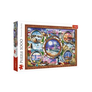 Trefl 1000 db-os puzzle - Világítótornyok  (10584) 128947225 - Trefl Puzzle