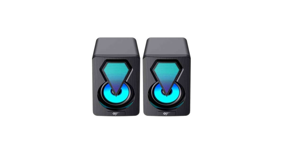 Havit SK210mini PRO Computer Speakers 2.0 RGB (black) | Pepita.com