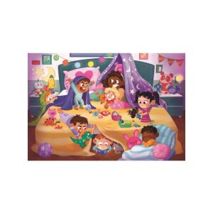 Clementoni 24 piese Super Color Maxi puzzle - Nighty Night - Jó éjszakát! (Noapte bună!) - în limba maghiară (24213) 128948922 - Clementoni Puzzle