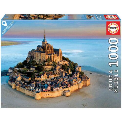 Educa 1000 db-os puzzle - Mont-Saint-Michel (19262) 143202784 - Educa