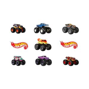 Set de 8 camioane monstruase Hot Wheels Monster Trucks la scară 1:64 - Mattel
