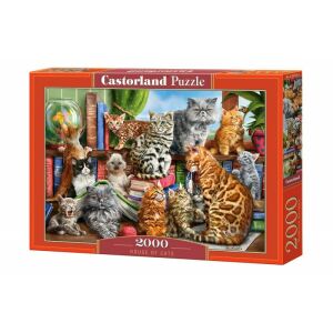 Castorland Macskák Háza 2000 darabos puzzle - Castorland Puzzle