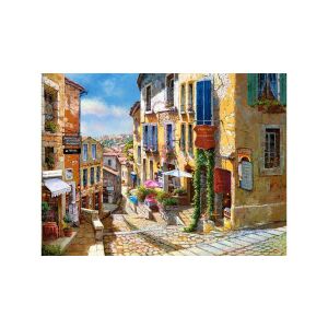 Saint Emilion, Franciaország, kirakós puzzle, 2000 darab, Castorland - Castorland Puzzle