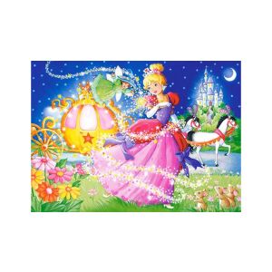 Puzzle cu Cenușăreasa, 120 de piese, marca Castorland - Puzzle 3D & Puzzle cu burete