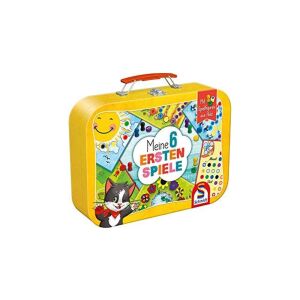 Schmidt - Az én első 6 játékom társasjáték-gyűjtemény sárga fém kofferben - Schmidt
