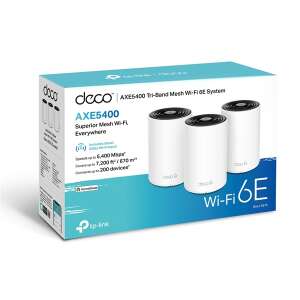 TP-Link DECO XE75(3-PACK) Wireless Mesh Networking system AXE5400 DECO XE75(3-PACK) 41607271 