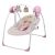 Távirányító Hordozható Baba Hinta És Pihenőszék rózsaszín