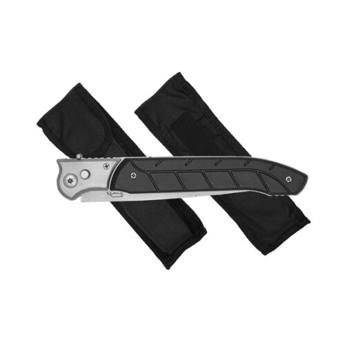 Springmesser, Edelstahl, 31 cm, silber, inkl. Scheide 135888206